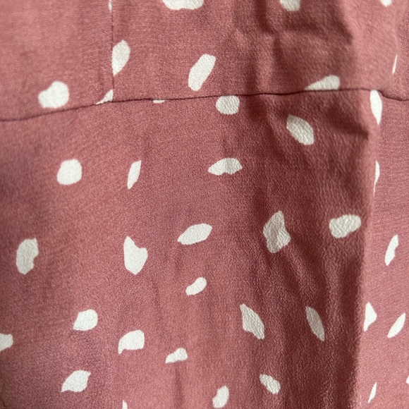 Polka dot wrap Abercrombie wrap dress - Picture 3 of 4